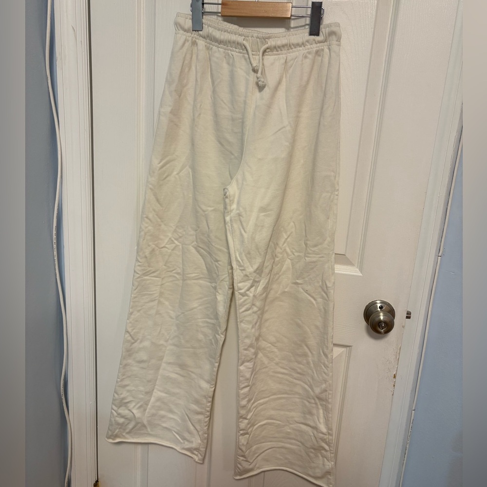 Zara Cream Lounge Pants
